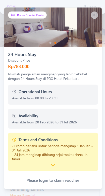 FOXI Hotel Voucher preview 2